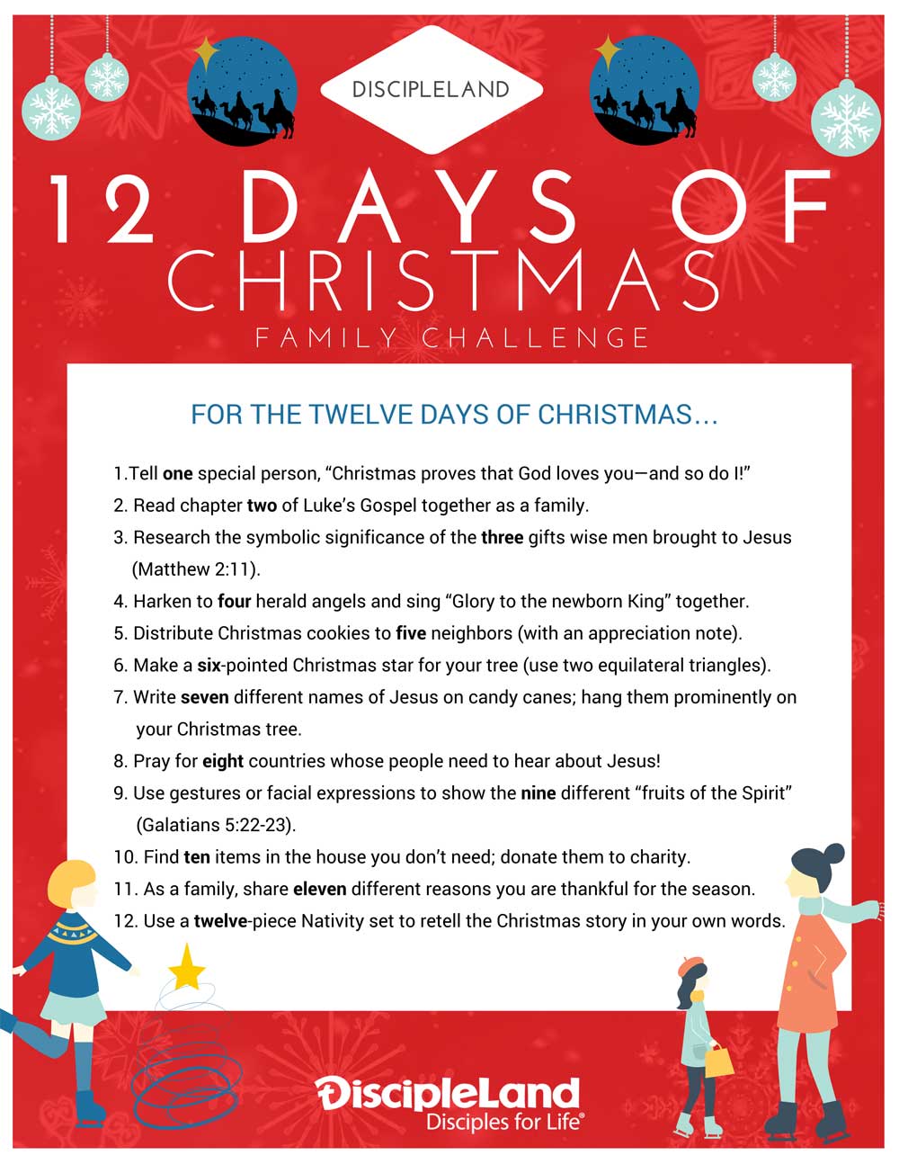 Three Ways to Celebrate the “Twelve Days of Christmas” with Kids |  